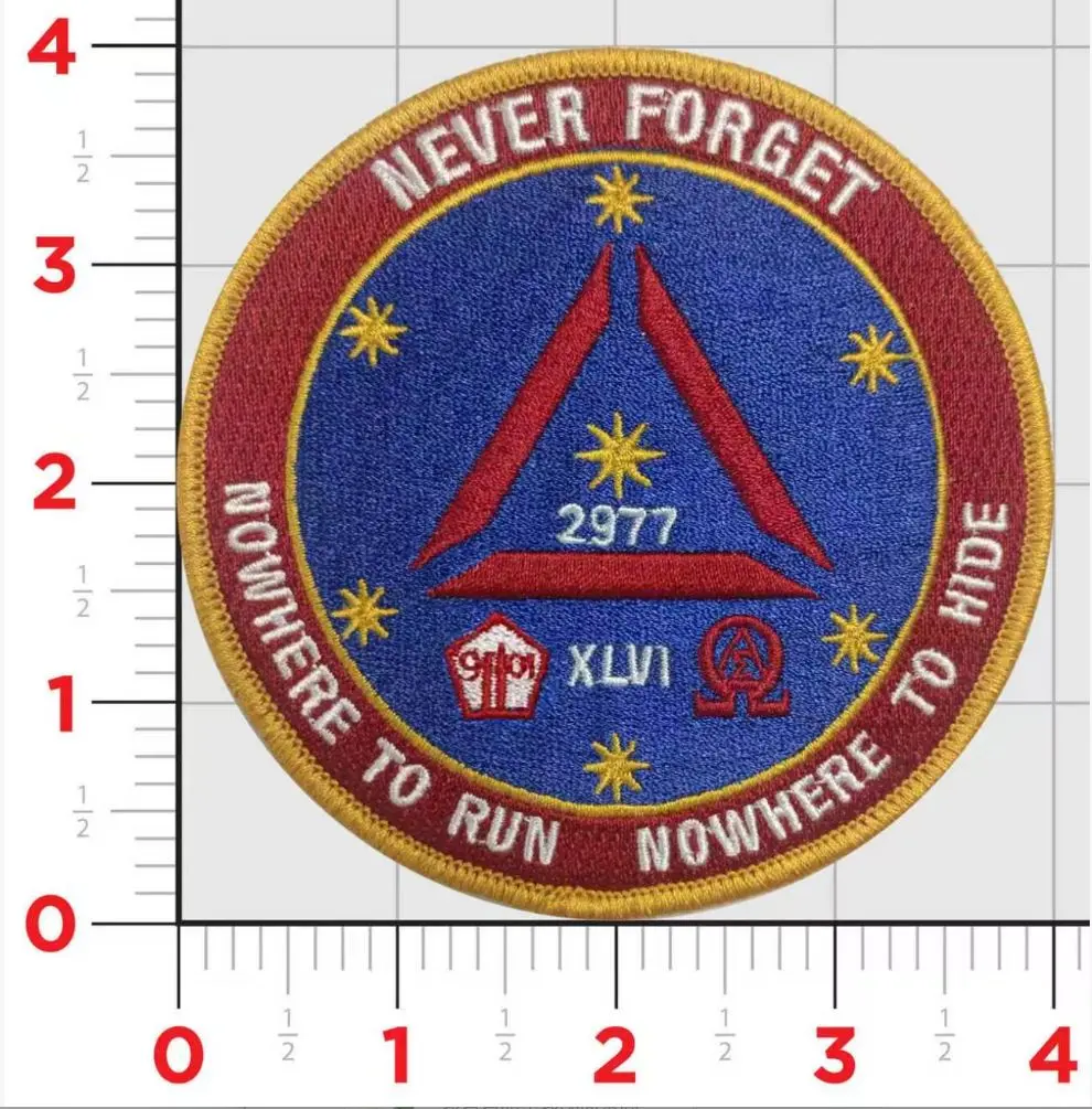 Official 17Th Attack Squadron 9-11 Memorial Patch 1