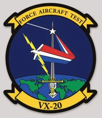 Officially Licensed Us Navy Vx-20 Force Sticker 1