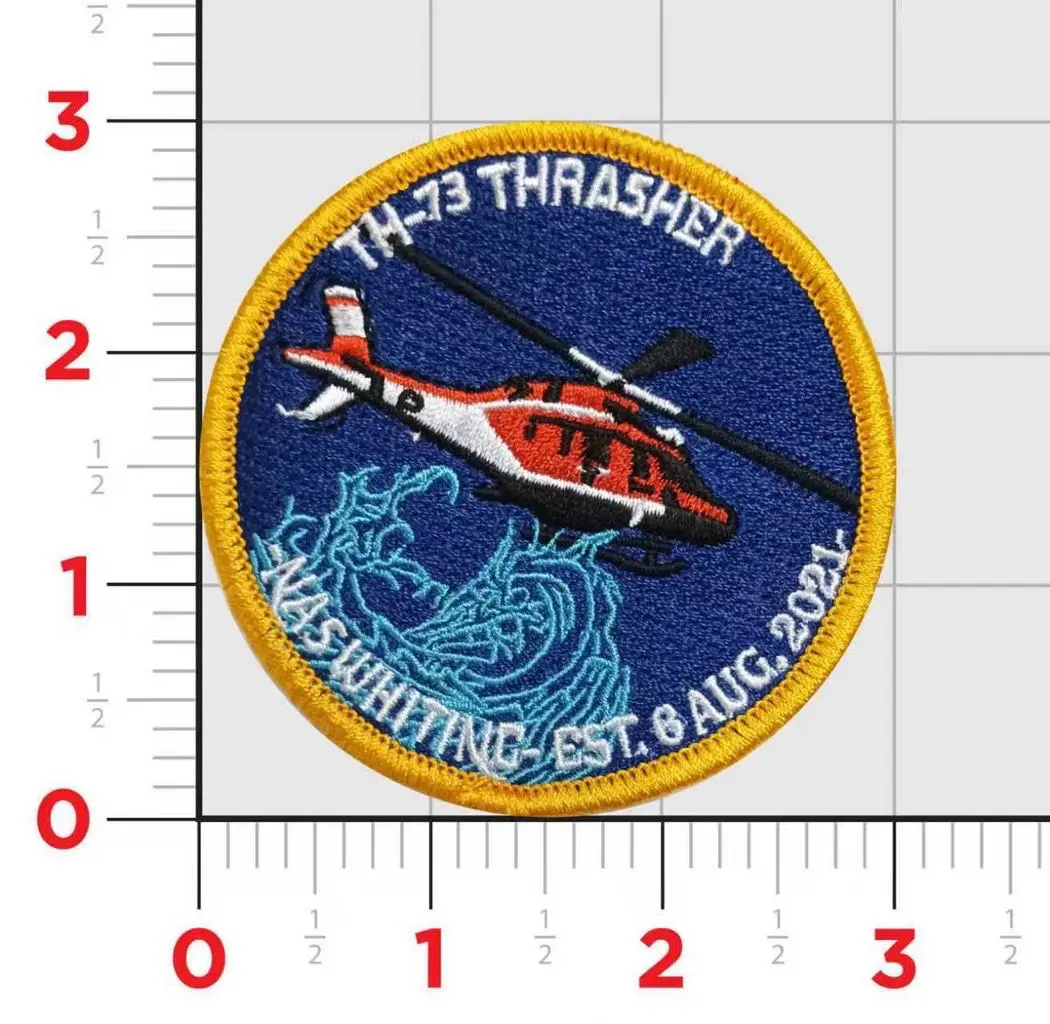 Official Ht-18 Th-73 Thrasher Shoulder Patch 1