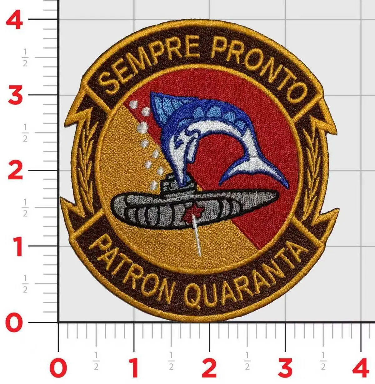 Official Vp-40 Sigonella Det Patches 1