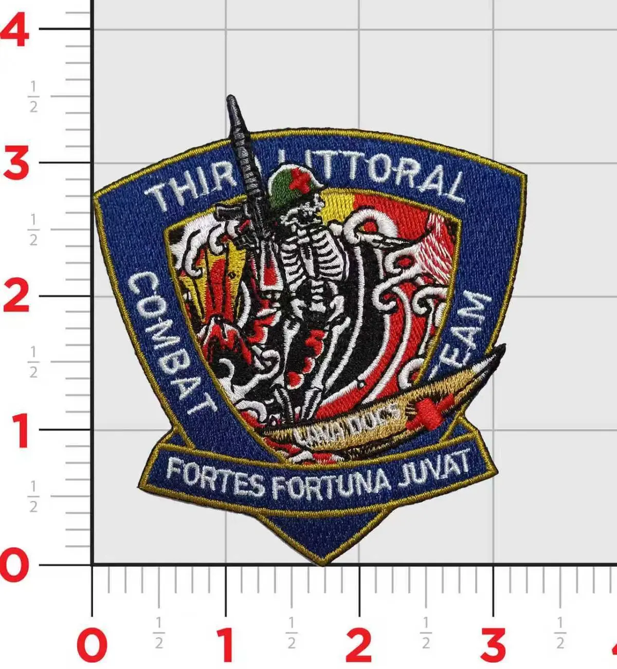Official Usmc 3Rd Littoral Combat Team Patch 1