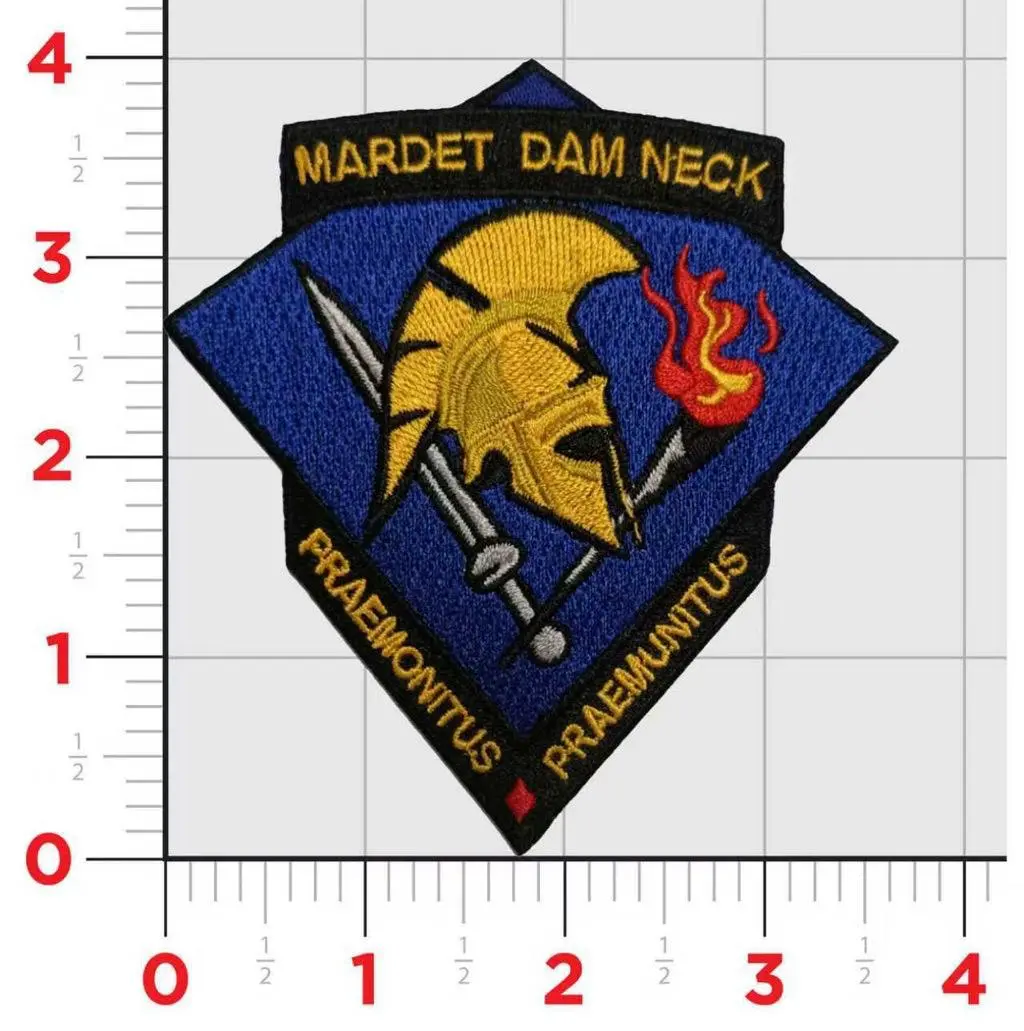 Officially Licensed Marine Detachment Dam Neck Patches 1