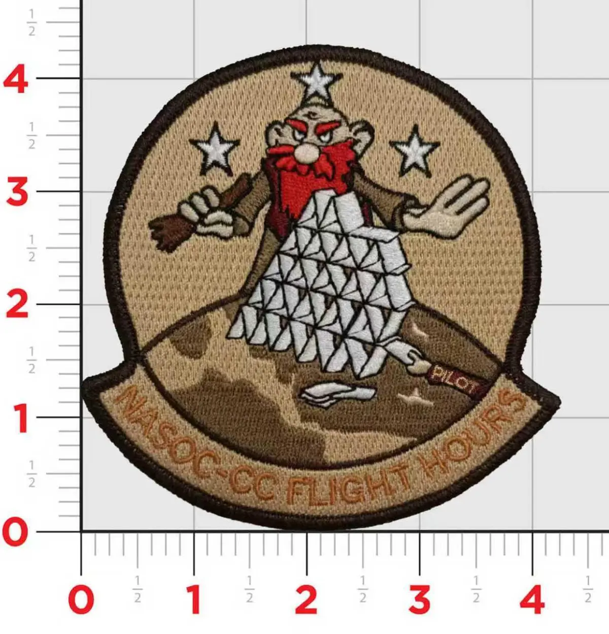 Official Nasoc Corpus Christi Flight Hours House Of Cards Patch (Cbp) 1