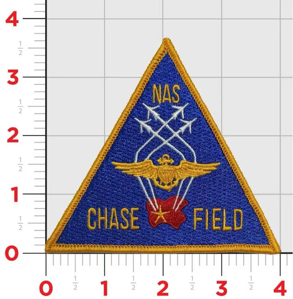 Officially Licensed Us Navy Nas Chase Field Beeville Patch 1