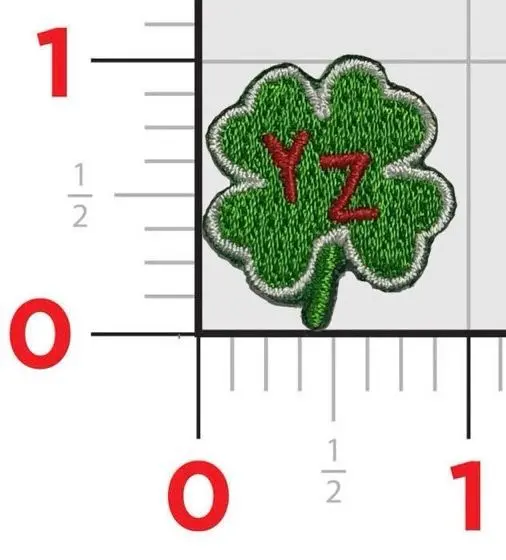 Official Vmm-363 Lucky Red Lions Small Shamrock Tab Patch 1