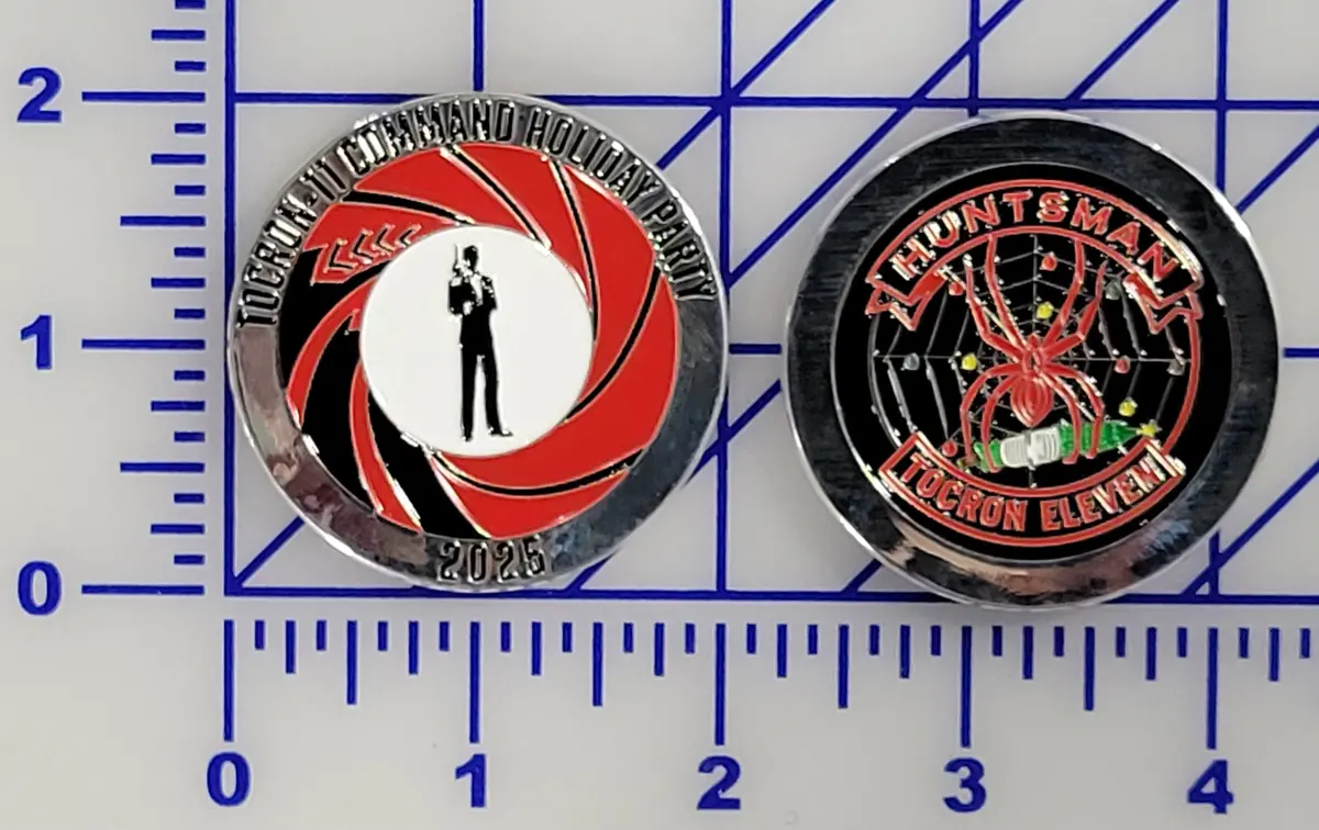 Official Tocron-11 Christmas Coin 1
