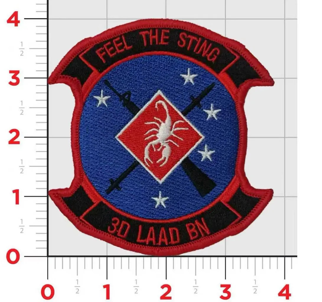 Officially Licensed Usmc 3Rd Laad Light Anti Aircraft Defense Battalion 2025 Patch 1