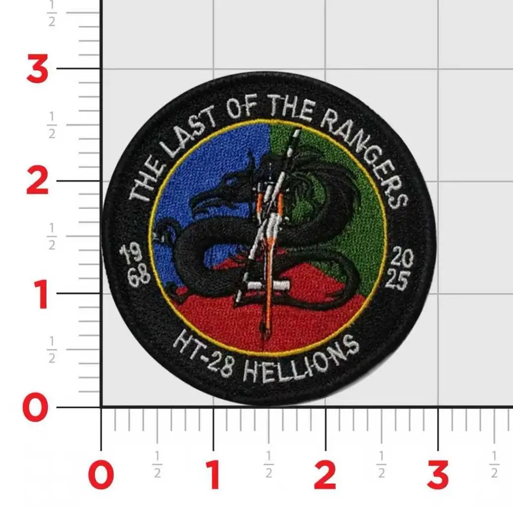 Officially Licensed Us Navy Ht-28 Hellions Last Of The Rangers Patch 1