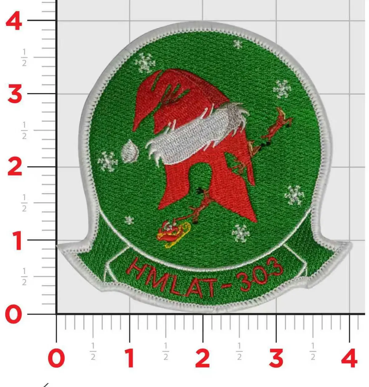Official Hmlat-303 Atlas Christmas Patch 1
