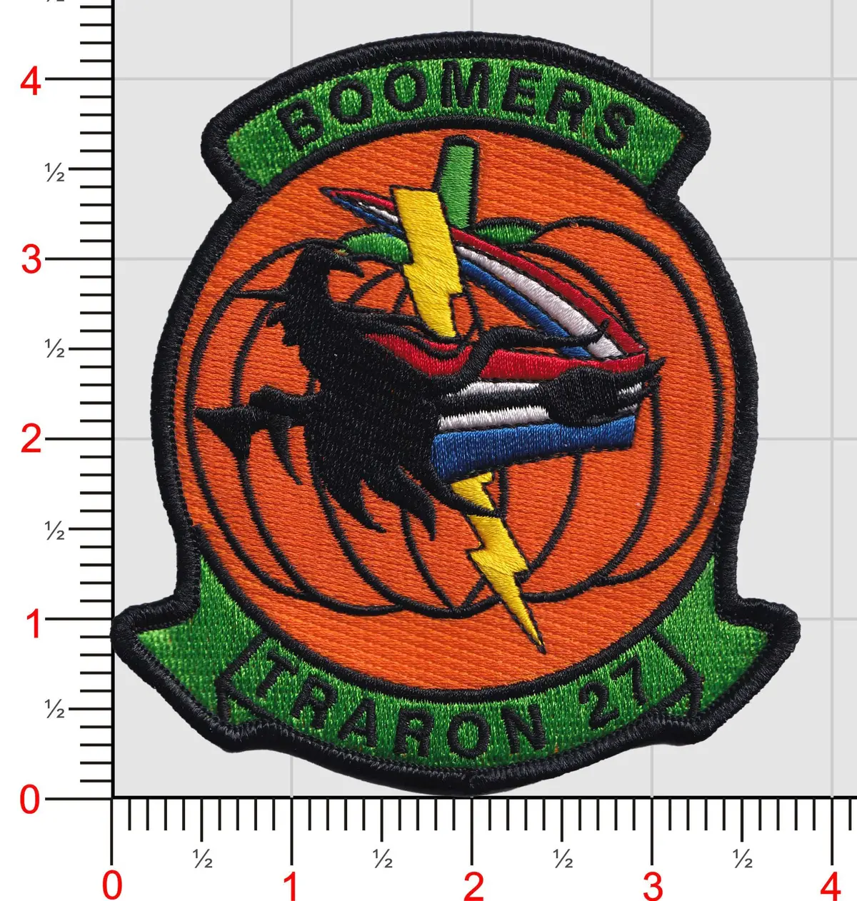 Official Vt-27 Boomers Halloween Patch 1