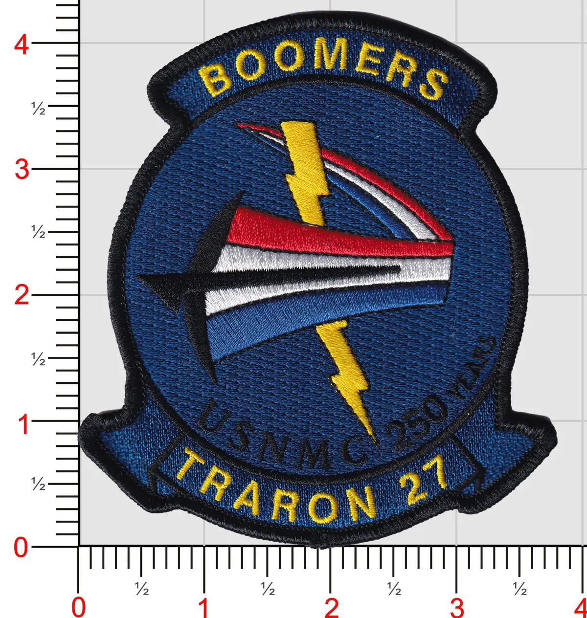 Official Vt-27 Boomers Us Navy And Usmc 250Th Birthday Patch 1