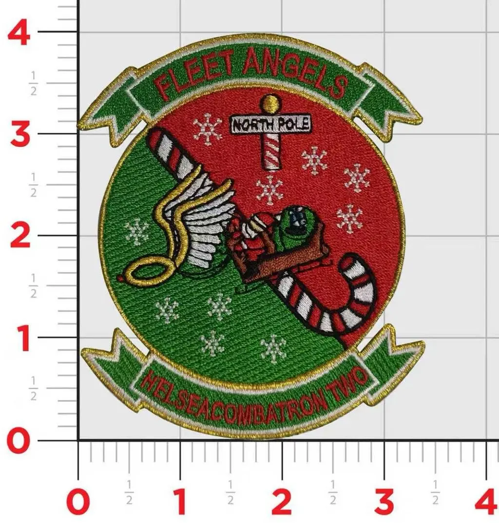 Official Hsc-2 Fleet Angels Christmas Patch 1