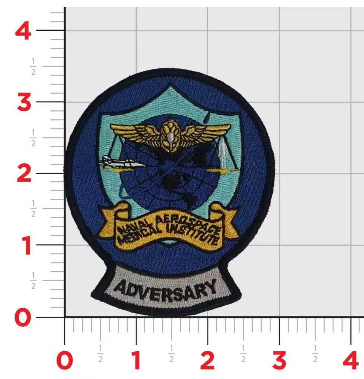 Official Us Naval Aerospace Medical Institute Adversary Patch 1