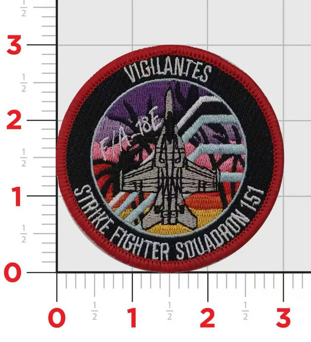 Official Vfa-151 Vigilantes Miami Vice Shoulder Patch 1