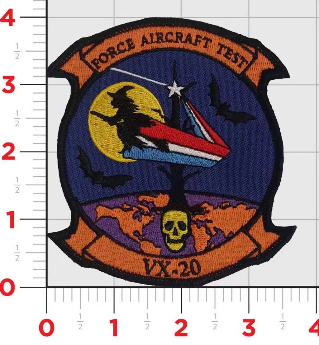Official Us Navy Vx-20 Force Halloween Patch 1