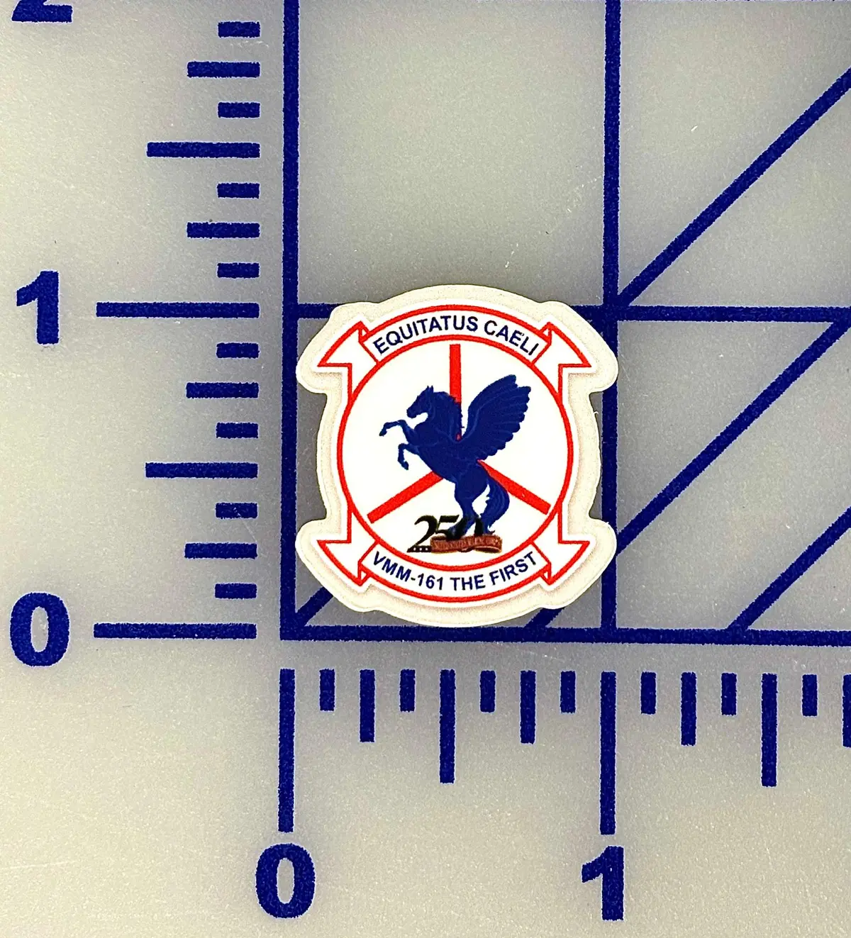 Officially Licensed Usmc Vmm-161 Greyhawks 250Th Anniversary Mini-Sticker 1