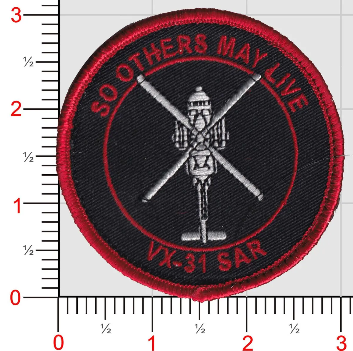 Official Vx-31 Dust Devils Mh-60S Sar Search And Rescue Patch 1