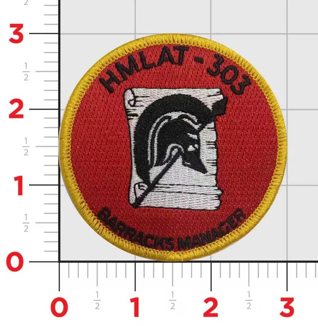 Official Hmlat-303 Atlas Barracks Manager Shoulder Patch 1