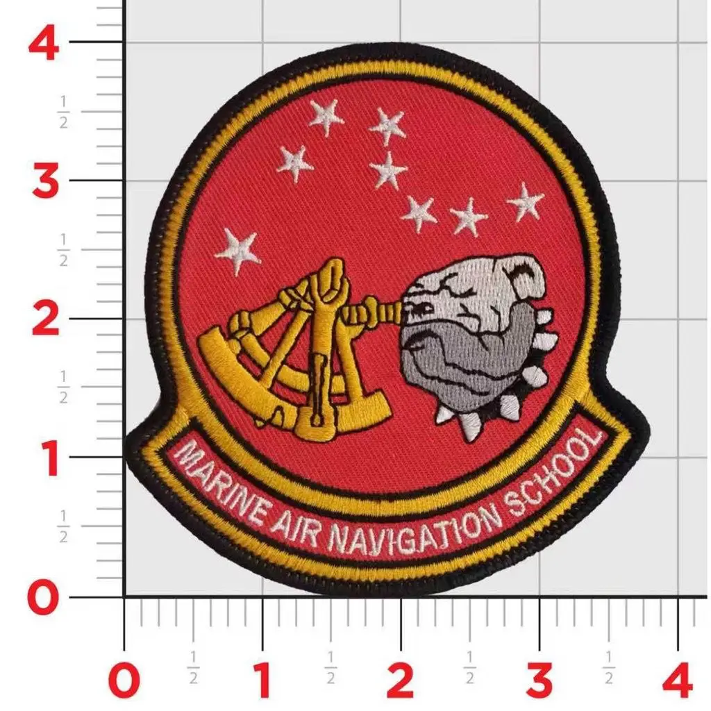 Official Usmc Marine Air Navigation School Patch 1