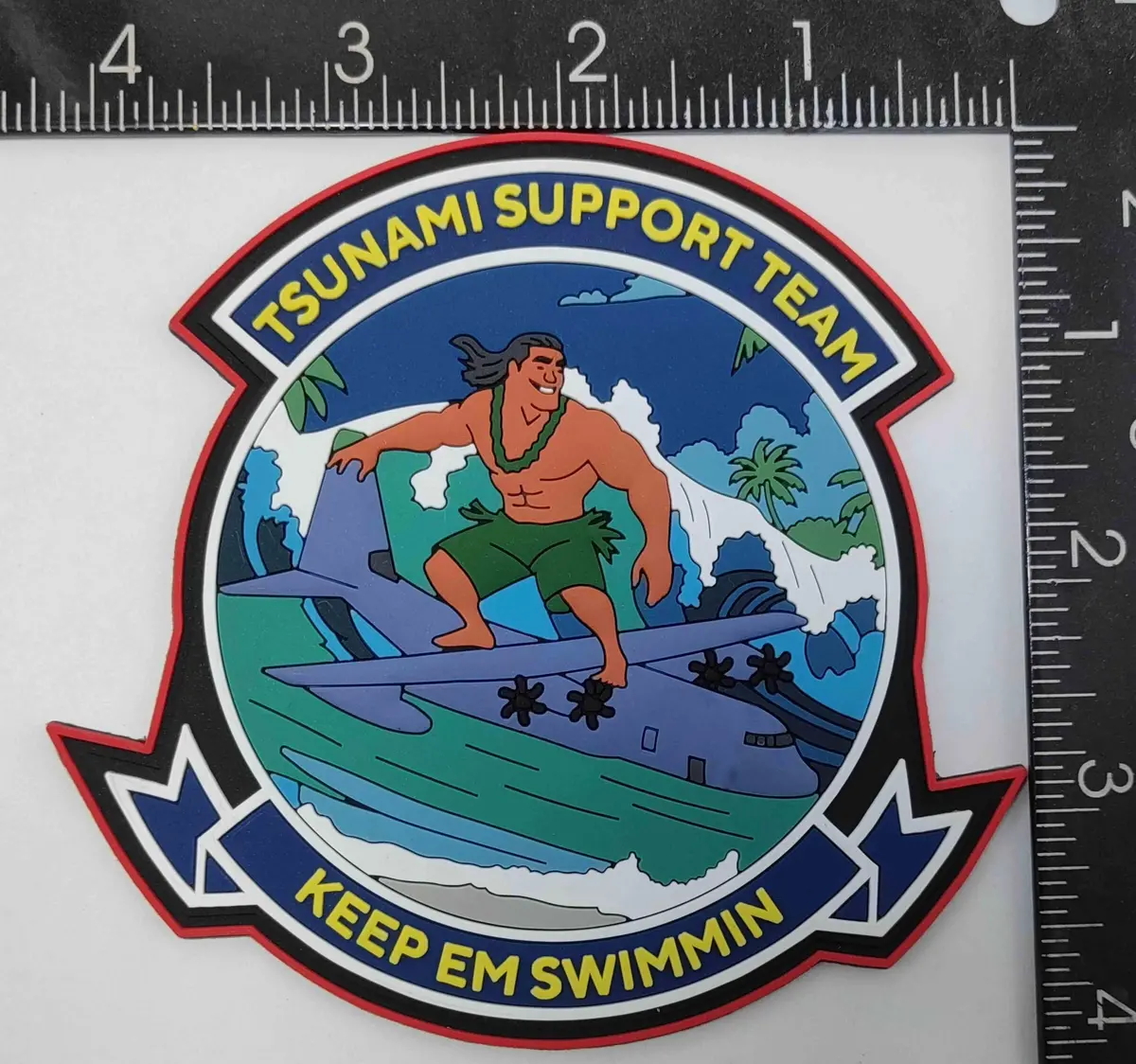 Official Vmgr-153 Hercules Tsunami Support Team Pvc Patch 1