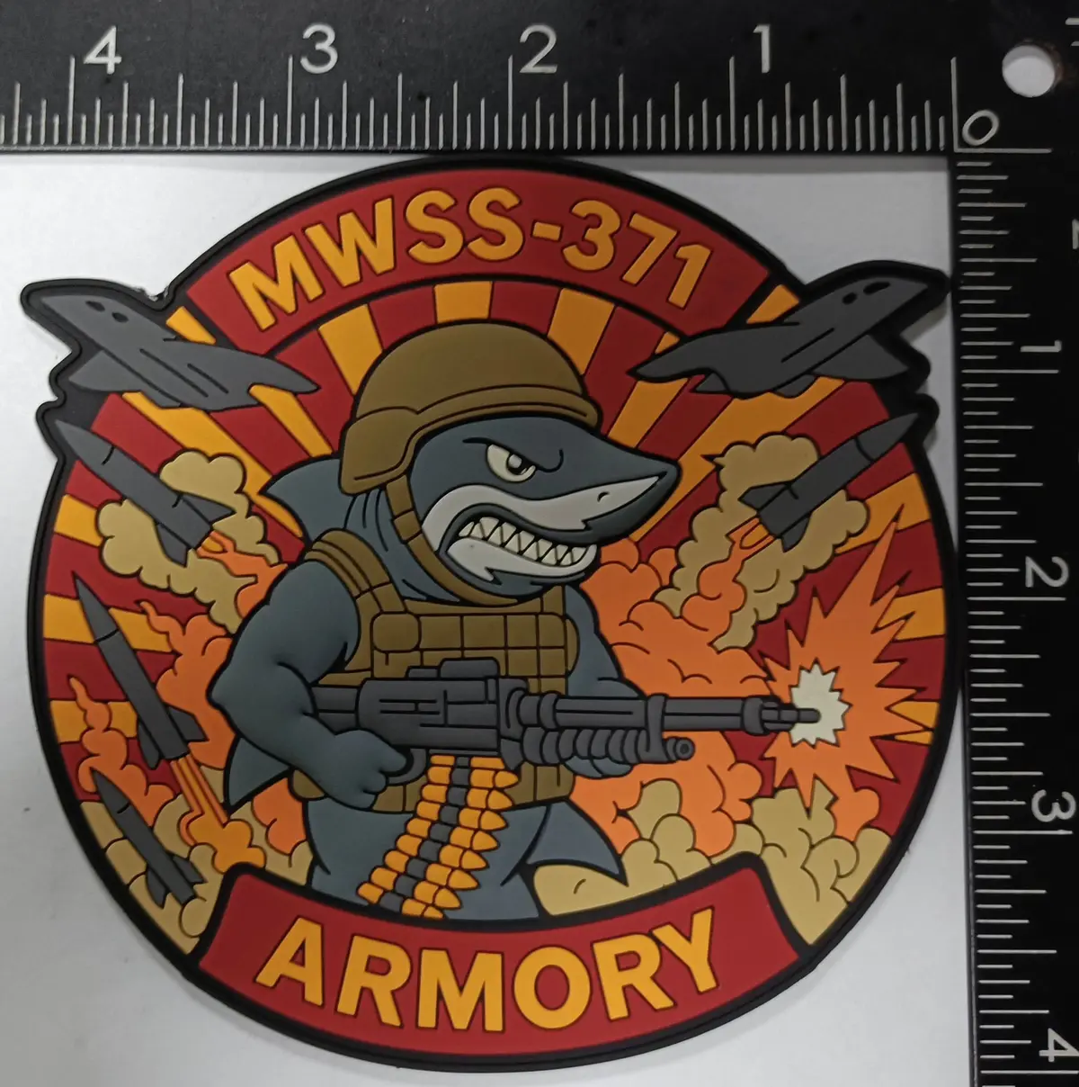 Official Mwss-371 Armory Pvc Patch 1