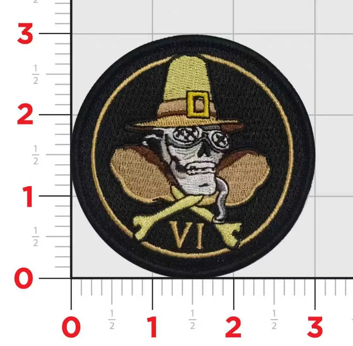 Official Vt-6 Shooters Thanksgiving Shoulder Patch 1