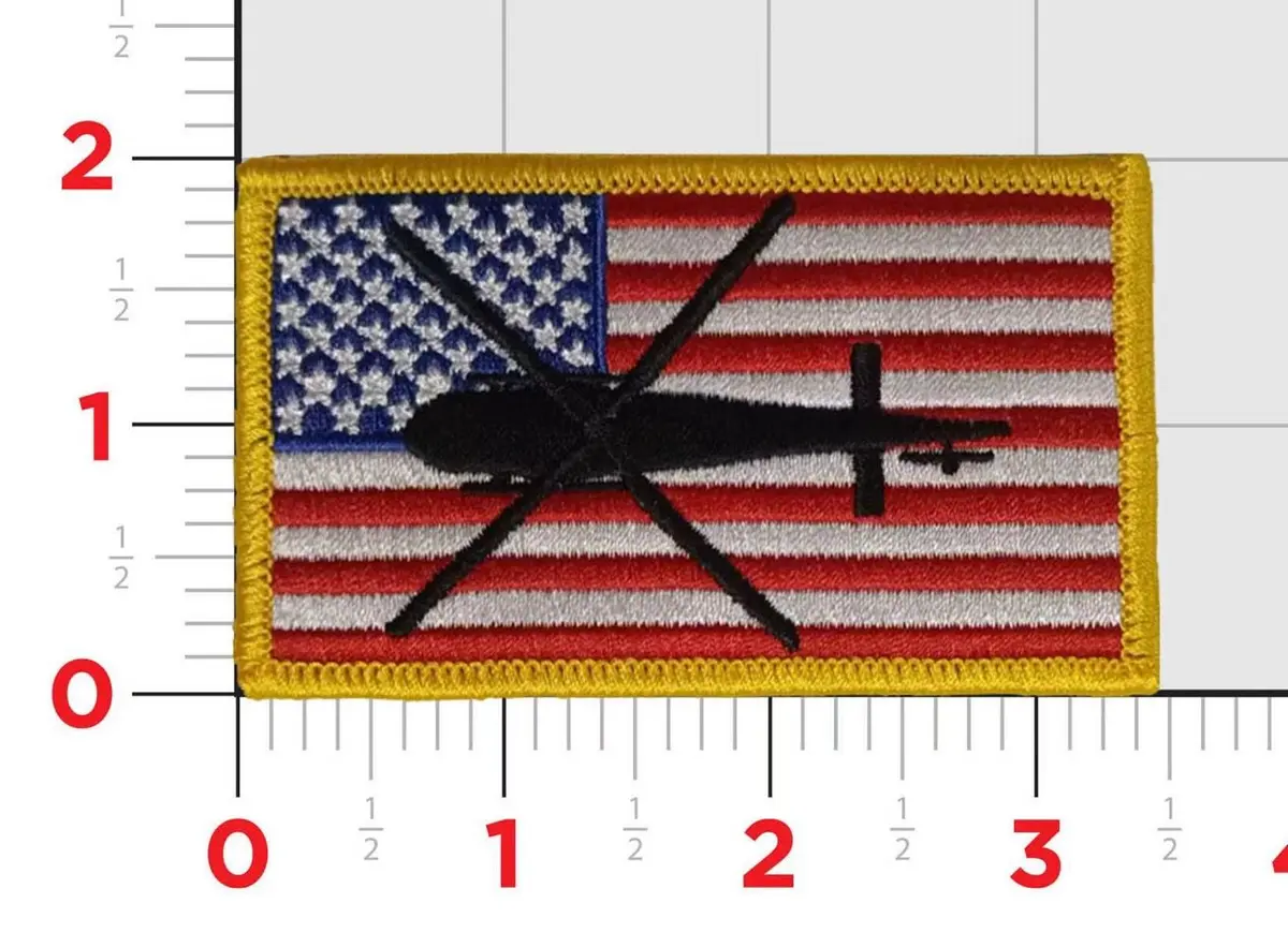 Th-73 Thrasher Us Flag Patch 1