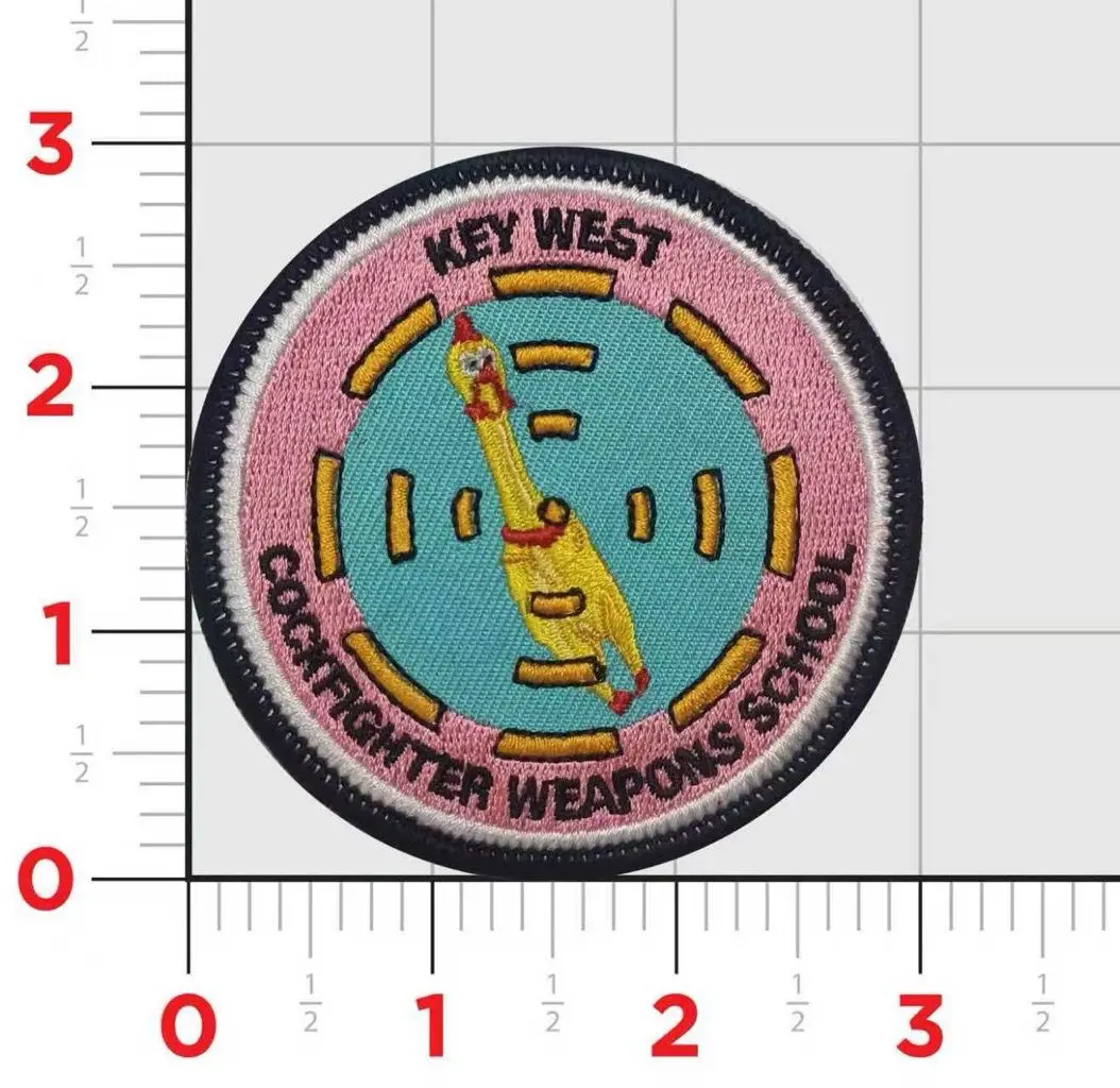 Official Vaw-120 Greyhawks Key West Cockfighter Weapons School Patch 1