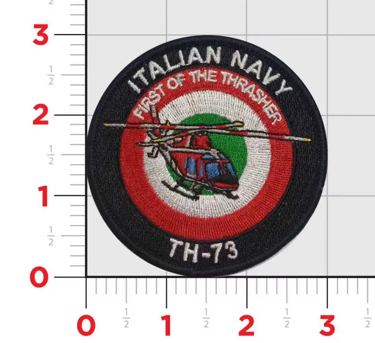 Official Italian Navy Th-73 Thrasher Patch 1