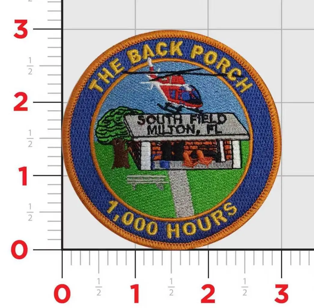 Official Nas Whiting South Field Th-73 Thrasher Back Porch Patch 1