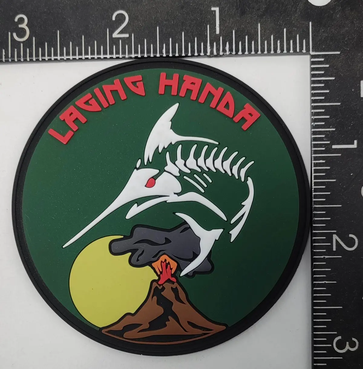 Official Vp-40 Marlins Laging Handa Italian Pvc Patch 1