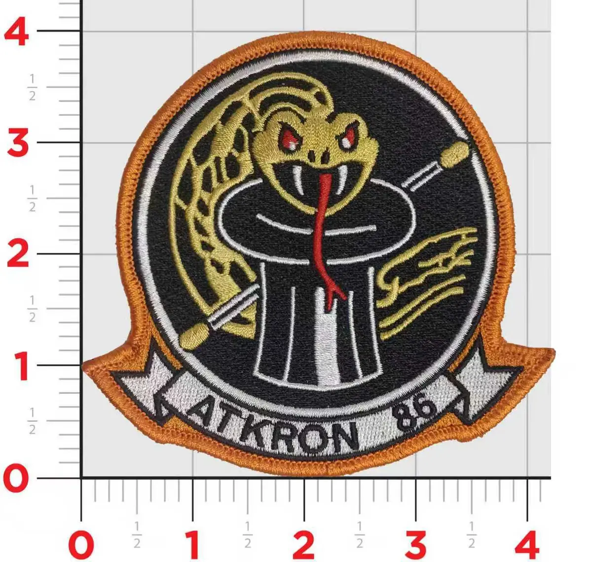 Officially Licensed Us Navy Vfa-86 Sidewinders Throwback Patch 1