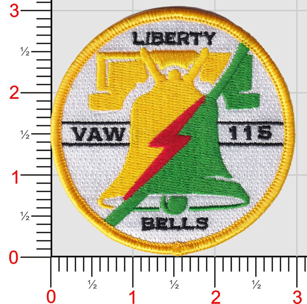 Official Vaw-115 Liberty Bells Shoulder Patches 1