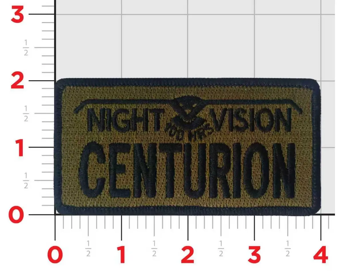 100 Hours Night Vision Centurion Patch 1