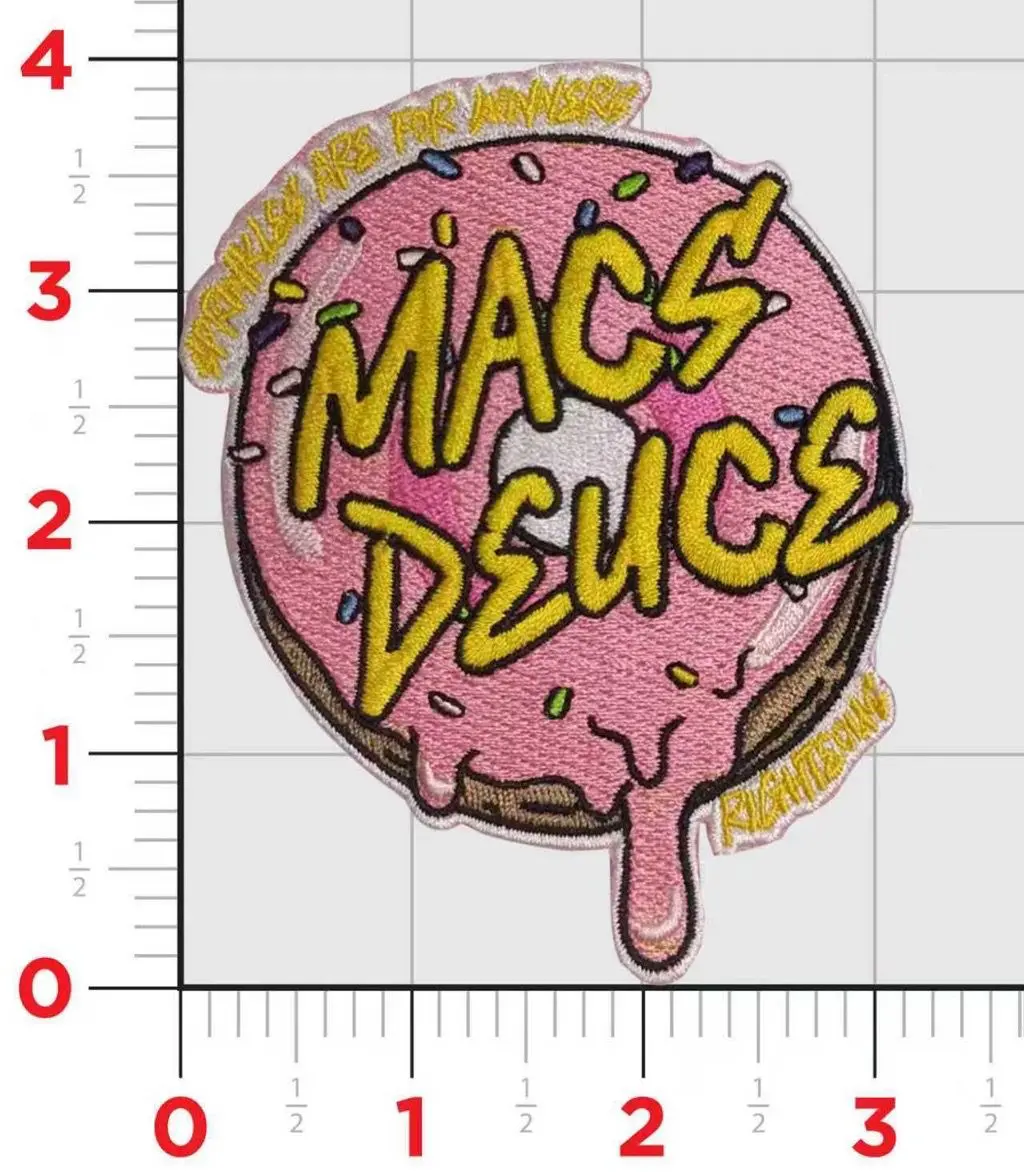 Official Macs-2 Sprinkle Doughnut Patch 1