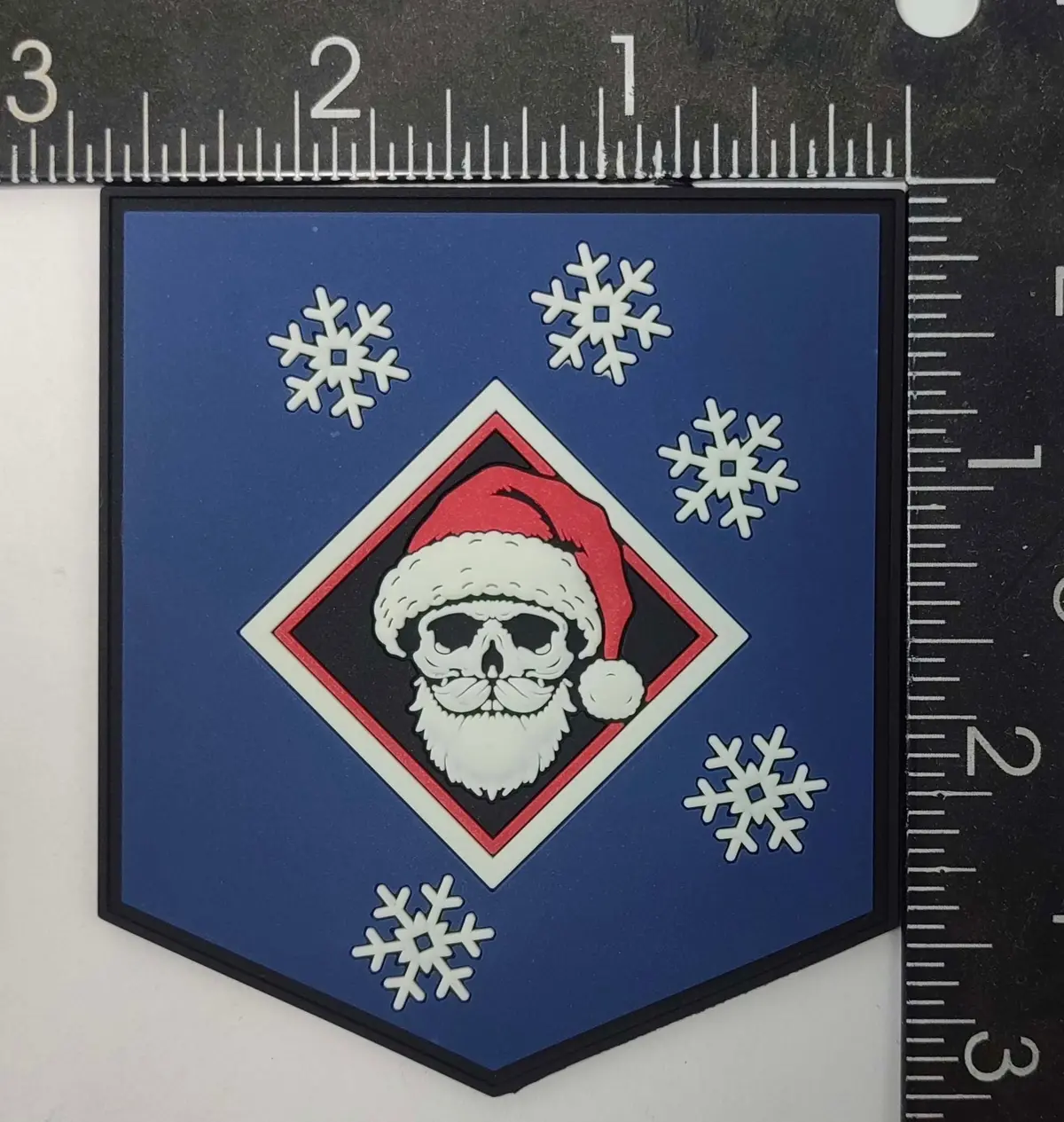 Official Raider Battalion Christmas Pvc Patch 1