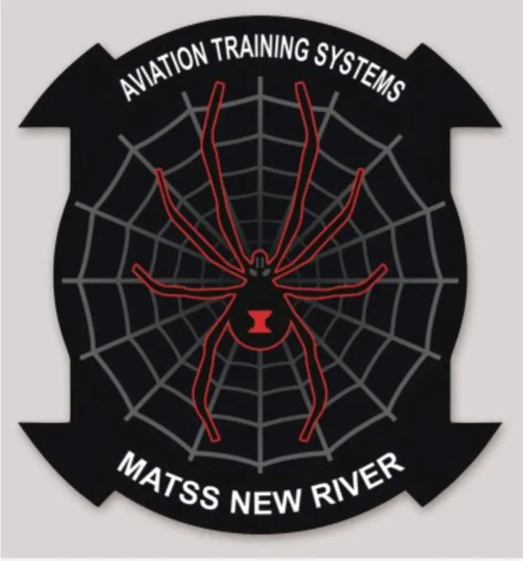 Officially Licensed Usmc Marine Aviation Training System Matss New River Sticker 1