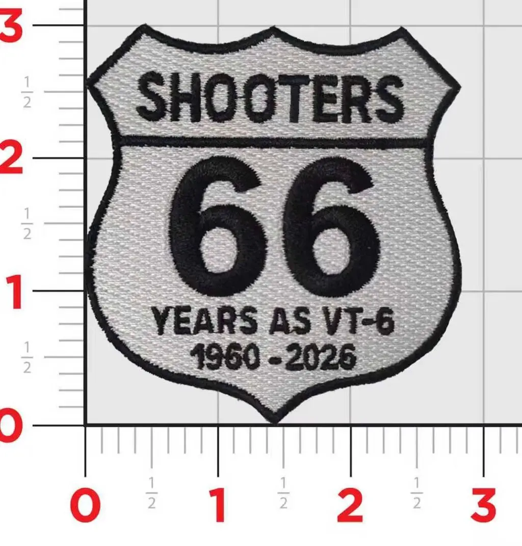 Official Vt-6 Shooters 66 Year Anniversary Patch 1