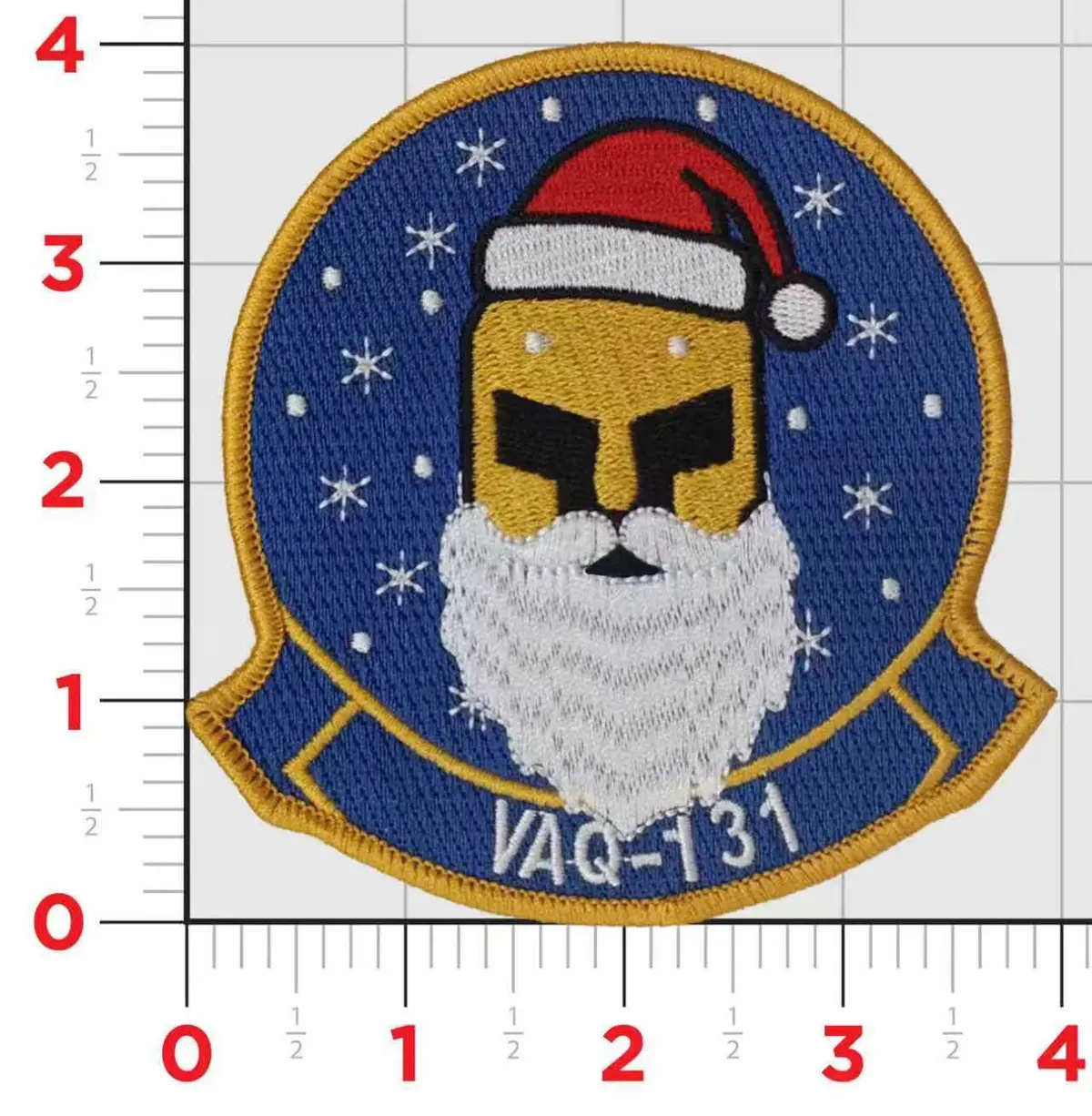 Official Vaq-131 Lancers Christmas Patch And Name Tags 1