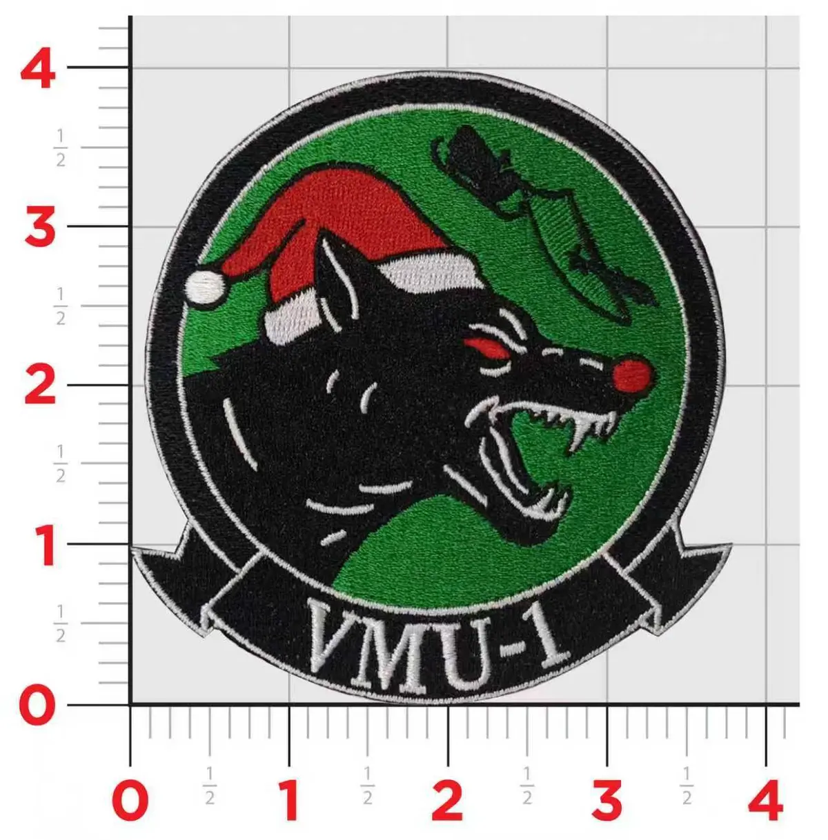 Official Vmu-1 Watchdogs Christmas Patch 1