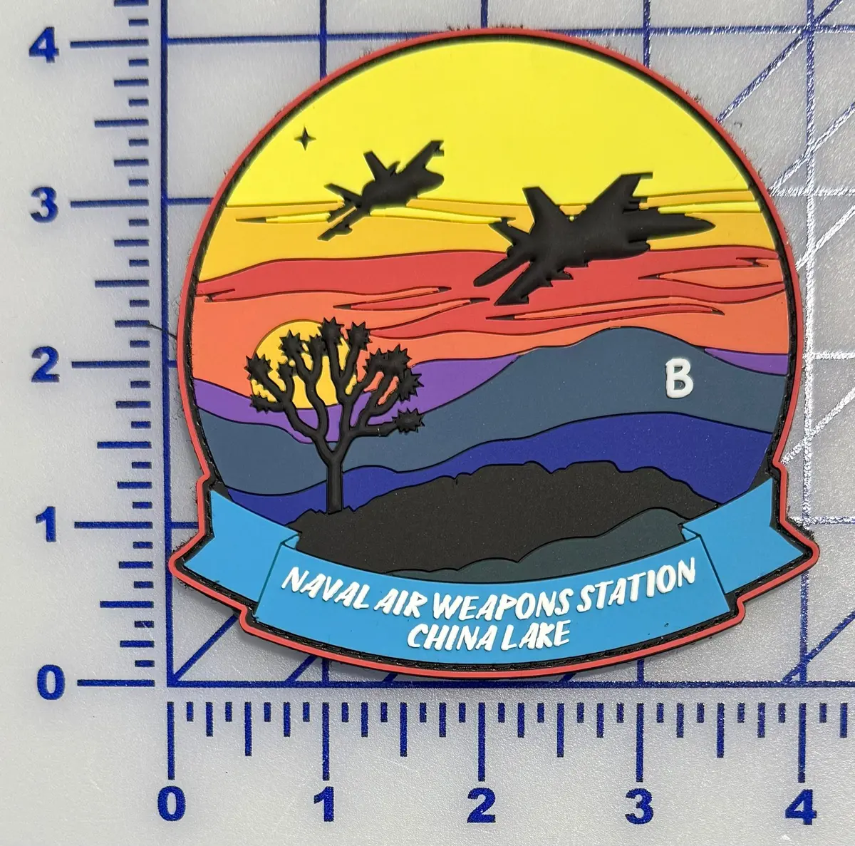 Official Naws China Lake Pvc Patch 1