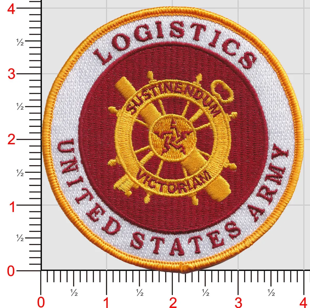 Us Army Logistics Corps Patch (L) 1