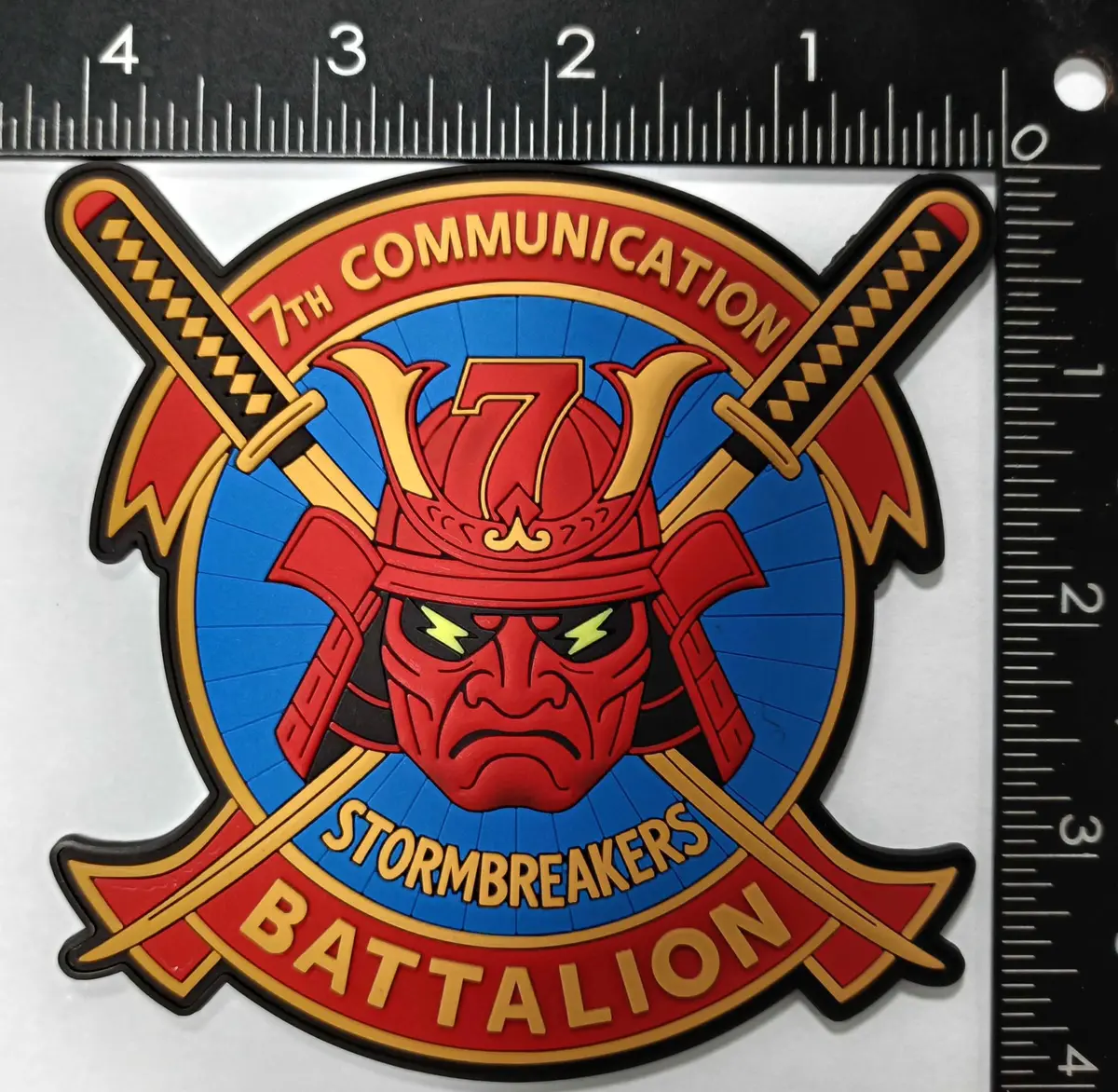 Official 7Th Communication Battalion Pvc Patch 1