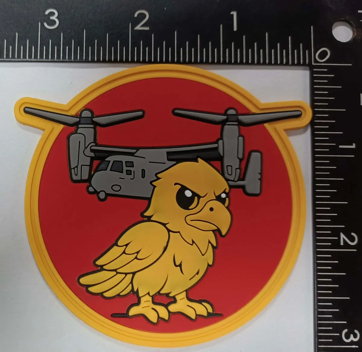 Official Vmm-162 Golden Eagles Baby Eagle Shoulder Pvc Patch 1
