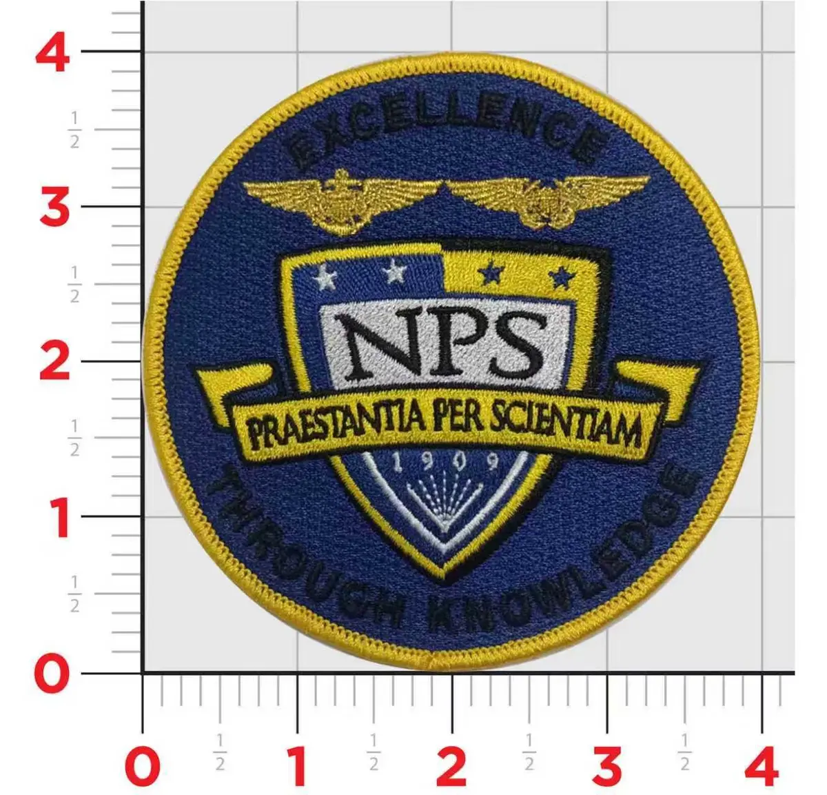 Officially Licensed Naval Post Graduate School Nps Patches 1