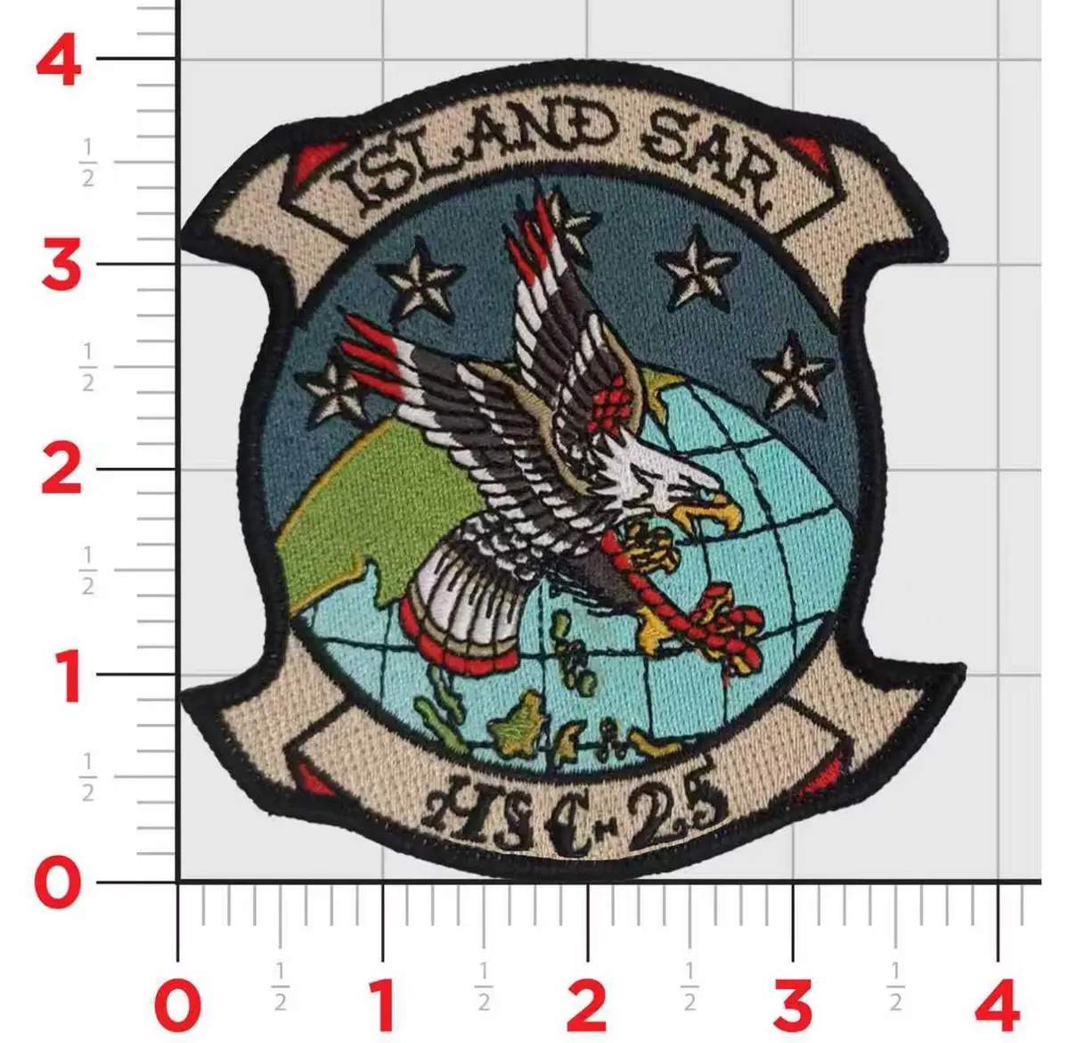 Official Hsc-25 Island Knights Sar Patch 1