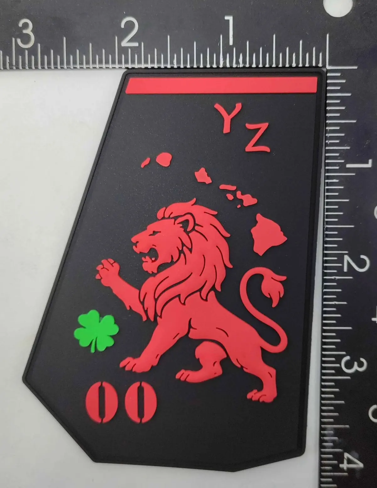 Official Vmm-363 Red Lions V-22 Tail Flash 2026 Pvc Patch 1