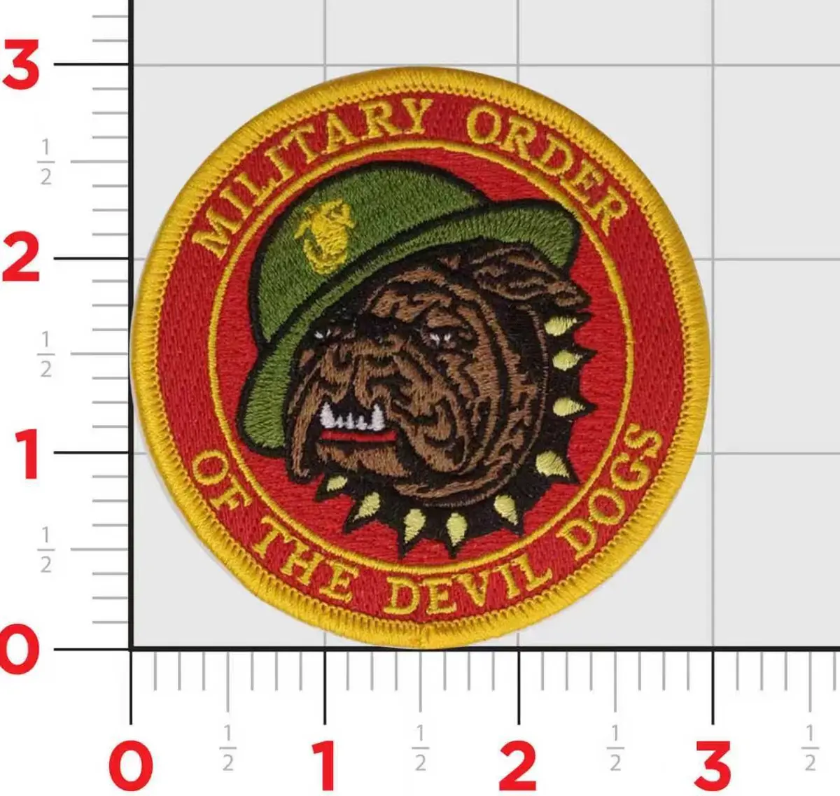 Officially Licensed Usmc Military Order Of The Devil Dogs Patch 1