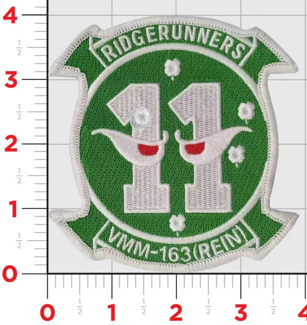 Official Vmm-163 Ridge Runners St.Patricks Day Patch 1