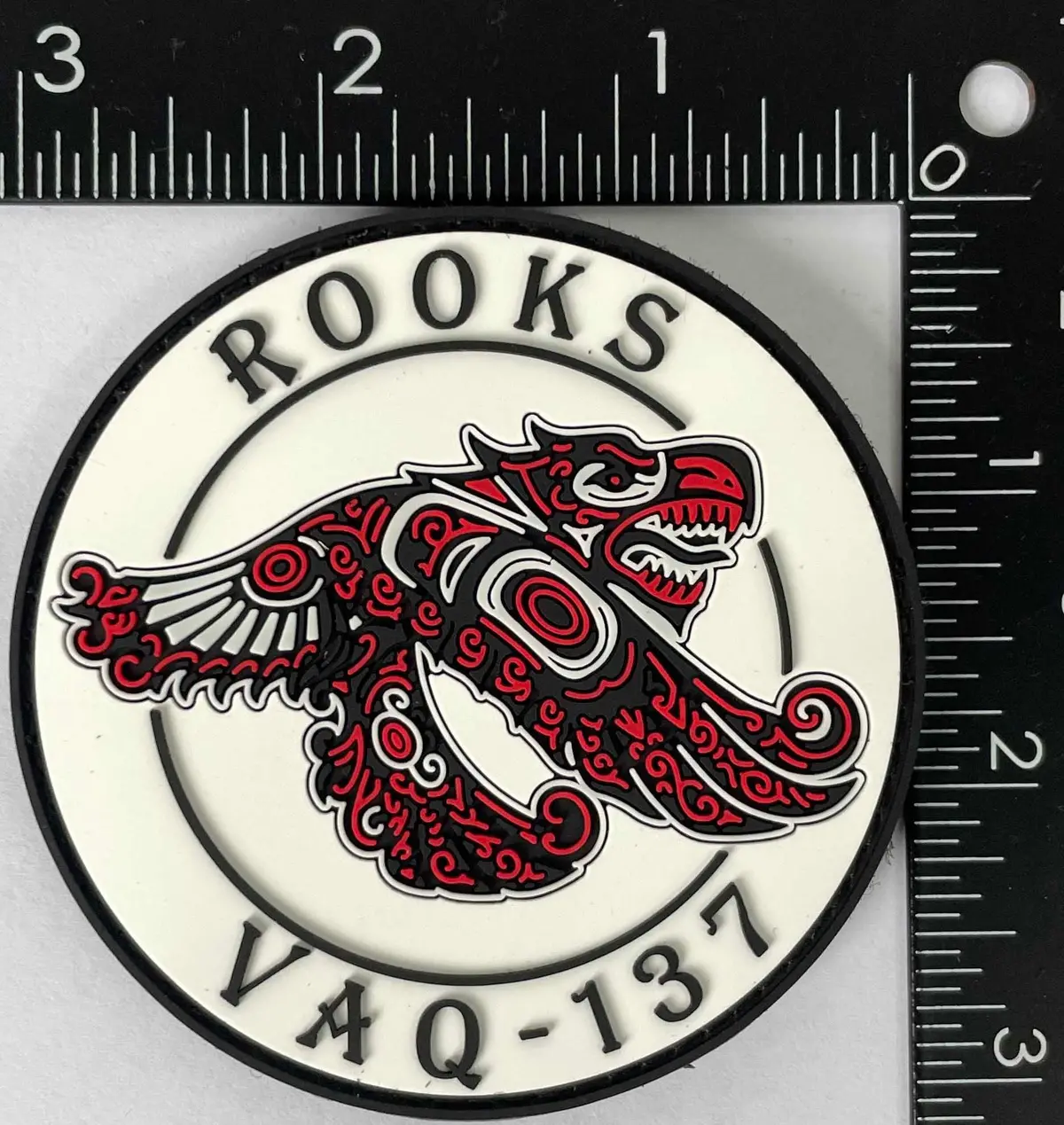Official Vaq-137 Rooks Berserker Pvc Glow Patch 1